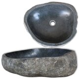  Umivalnik iz rečnega kamna ovalen 38-45 cm | Shoptok.si