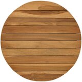  Gornji dio stola Ø 40 x 3,5 Kružni Čvrsto teak drvo Prirodna | shoptok.hr
