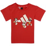 Adidas Majice s kratkimi rokavi - Rdeča Cene