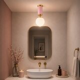 Opviq luster Moira-20205-H, 1 × E27, roze | Eponuda.com