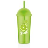 QLUX čaša sa slamkom 700ml L-00892 limeta Cijene