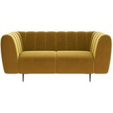 Ghado medeno žuta baršunasta sofa Shel, 170 cm Cijene