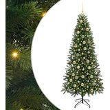 vidaXL Umestno božično drevo med 300 LED Zelena 210 cm PE in PVC | Shoptok.si