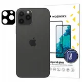 kaljeno staklo za kameru 9H za Apple iPhone 12 Pro - Crna