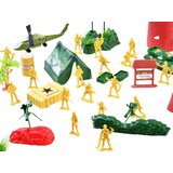  Set plastičnih vojnika s vozilima i priborom, 74 vojnika | shoptok.hr