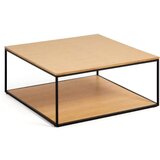 Kave Home Mizica s hrastovo ploščo 80x80 cm Yona - Kave Home Cene