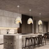 Brilagi Luster na sajli WABI SABI 1xE27/60W/230V prečnik 35 cm bela Slike