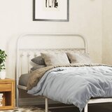 Maison Chic kovinsko posteljno vzglavje - vzglavna omarica - nočna omarica belo 107 cm, (21705400) | Shoptok.si