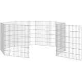  Ograda za životinje s 8 ploča 54 x 60 cm od pocinčanog željeza | shoptok.hr
