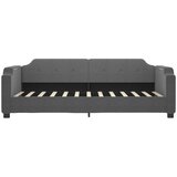  Dnevni krevet s madracem tamnosivi 90 x 200 cm od tkanine | shoptok.hr