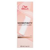 Wella Professionals Shinefinity Zero Lift Glaze demi-permanentna barva za lase odtenek 06/07 - Deep Walnut 60 ml | Shoptok.si