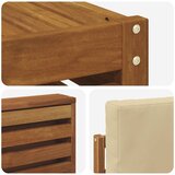  Set vanjskih sofa 9 kom. Prirodna i bež | shoptok.hr