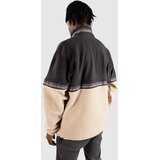 Quiksilver Take Us Back Block Polar Half-Zip Pulover iz flisa plaza taupe | Shoptok.si