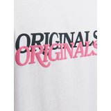 Jack & Jones Majica petrol / svetlo roza / bela | Shoptok.si