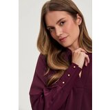 Marisse WOMEN'S SHIRT Z-KO-4819 BURGUNDY | Shoptok.si