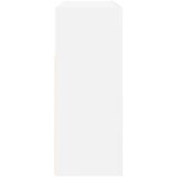  Kreveta S LED lampica Bijelo 116 x 30 x 75 cm Konstruirano drvo | shoptok.hr
