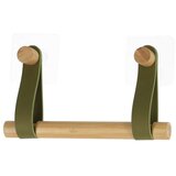 Tendance držač toaletnog papira, bambus/imitacija kože, kaki | Eponuda.ba