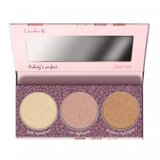 Lovely Makeup moderna paleta za isticanje lica nobody's perfect