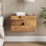  Noćni ormarić za montažu na zid Staro drvo 34,5 x 33 x 20 cm | shoptok.hr