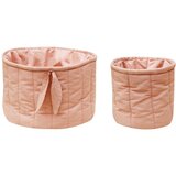 Lorena Canals Svijetlo ružičaste tekstilne dječje kutije za pohranu u setu 2 kom ø 30x20 cm Bambie Vintage Nude – | shoptok.hr