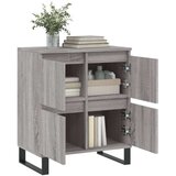 vidaXL Komoda siva sonoma 60x35x70 cm inženirski les | Shoptok.si