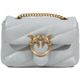 Pinko Torbe za čez ramo LOVE PUFF BABY CL SHEEP NAPPA 100040 A0F2 Siva | Shoptok.si