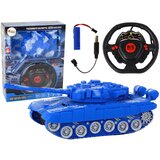 Lean Toys 17277 RC tank na daljinsko upravljanje 1:18 – 27 MHz, svetlobni in zvočni efekti, modra | Shoptok.si