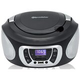 Roadstar CDR-365U/SL - radio sa FM/PLL i USB 32W/230V/4xLR14 crna/srebrna | Eponuda.com