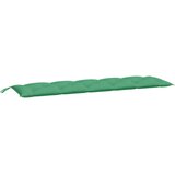  Jastuk za vrtnu klupu zeleni 180 x 50 x 7 cm od tkanine Oxford | shoptok.hr