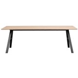 Rowico Blagovaonski stol s pločom u dekoru hrasta 220x90 cm Brigham - | shoptok.hr
