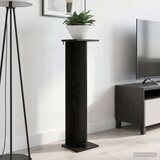  Stalak za biljke Crni Hrast 25 x 25 5 x 100 5 cm | shoptok.hr