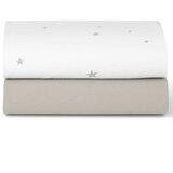 Snuz Plahte za Pod⁴/ Pod5/Studio krevetiće - White / Star, 2 kom | shoptok.hr