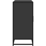 vidaXL Komoda crna 92x35x76 cm od konstruiranog drva | shoptok.hr
