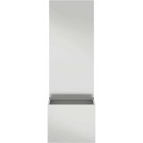 vidaXL Vrtni Sadič s Dekorativnom Pločom Srebrna 50 x 140 cm | shoptok.hr