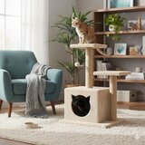 Paws &amp; Whiskers Lotti - Bež Kućica za Mačke | Eponuda.com