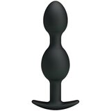 Pretty Love SILIKONSKE ANALNE ŽOGICE 12,5 CM ČRNE, (21240008) | Shoptok.si