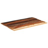  Pravokutna stolna ploča 60 x 90 cm 15 - 16 mm obnovljeno drvo | shoptok.hr