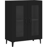  The Living Store Komoda črna 69,5x34x90 cm inženirski les - Komoda, (21441979) | Shoptok.si