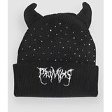 Broken Promises Rhinestone Horn Kapa black | Shoptok.si
