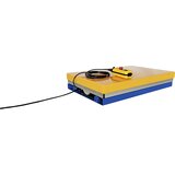 eurokraft basic Dvižna miza, nosilnost 500 kg, ploščad DxŠ 900 x 600 mm | Shoptok.si