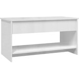 Stolić za kavu sjajni bijeli 102x50,5x52,5 cm konstruirano drvo | shoptok.hr