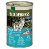 Real Nature Wilderness Adult Fresh Water sled, losos in raca 400g konzerva | Shoptok.si