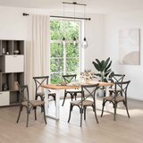  Noge za blagovaonski stol U-oblik 2 kom Bijele 70 x (72-73) cm Čelik | shoptok.hr