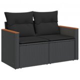  Set od 13 komada vrtnih sofera s jastucima crni poli ratan akacija | shoptok.hr