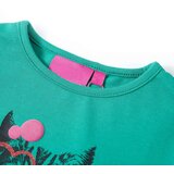  Dječja majica dugih rukava jarkozelena 128 | shoptok.hr