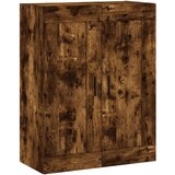 Maison Chic Stenska omarica - Zidna omarica dimljen hrast 69,5x34x90 cm inženirski les iu873, (22063355) Cene