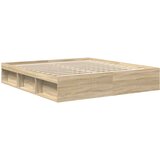  Okvir za krevet boja hrasta sonome 200x200 cm | shoptok.hr