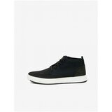 Timberland Black Mens Ankle Leather Sneakers Davis Square F/L Chu - Men | shoptok.hr