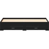  Krevetna konstrukcija Crni hrast 180 x 200 cm Konstruirano drvo | shoptok.hr