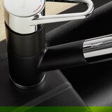 Blanco slavina wega-s ii silgranit look vulkan siva/hrom hd ( 526983 ) | ePonuda.com